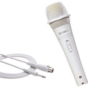 Dynamic Microphone with Super-Cardioid E dur-916S, (White Edition)